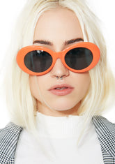 Orange Nevermind Sunglasses
