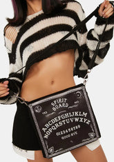 Spirit Board Embossed Shoulder Bag