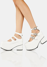 Run The World Chunky Platform Dolly Shoes