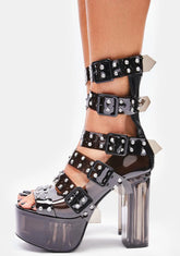 Model Behavior Strappy Platform Heels