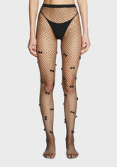 All Intertwined Fishnet Tights