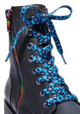 Wildin’ Out Leopard Shoelaces
