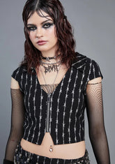 Chasing Trouble Crop Top