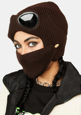 Atmosphere Beanie With Face Mask And Goggles