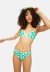 Used To Know Ya Daisy Print Bikini Set