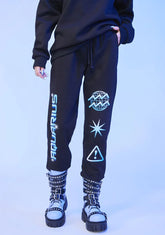 Aquarius Worldwide Graphic Jogger Sweatpants
