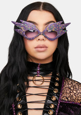 Ziggy Glitter Sunglasses