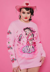 Plus Birth Of Betty Airbrush Graphic Tee