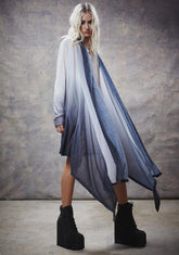 Filter Dip Dye Longline Cardigan