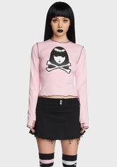 Baby Stay Distant Long Sleeve Top