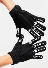 Witchy Symbols Gloves