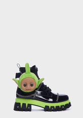 x Teletubby Head Platform Boots