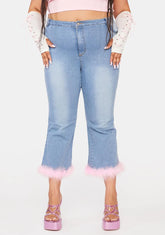 Plus Blush The Royal We Flare Jeans