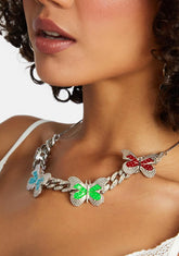 Butterfly Lane Chain Necklace