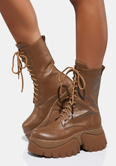 Brown Costal Cruiser Ankle Boots