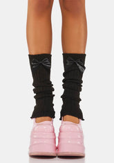 What A Concept Bow Leg Warmers