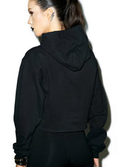 Seriously Crop Hoodie