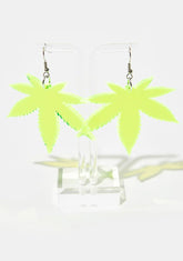 Weed Leaf Earrings