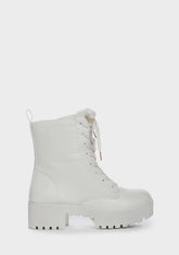 One Step Forward Combat Boots