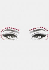 Candylicious Hot Pink Face Gems