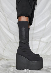 Synth Unisex Stretch Logo Traitor Boots
