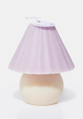 Purple Retro Lamp Candle