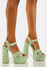 Mint Content Platform Heels