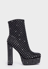 Overnight Glitz Ankle Boots