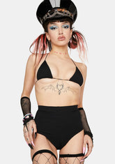 Techno Stage Booty Shorts Set