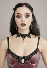 Devil's Desire Lace Choker