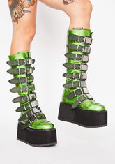 UV Slime Morpheus Platform Boots