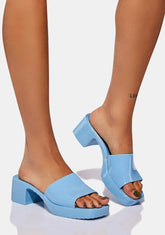 Anyway Anyhow Block Heels