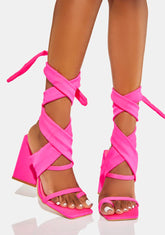 Super Dramatic Wrap Heels