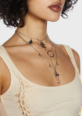 In Alignment Layered Necklace