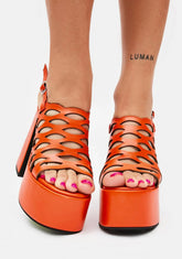 Crush Bliss Or Miss Cutout Sandals