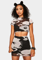 The Gold Is Mine Skirt Set