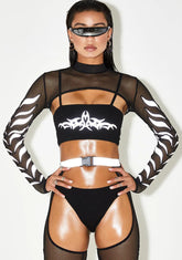 Mark Of The Beast Reflective Shrug