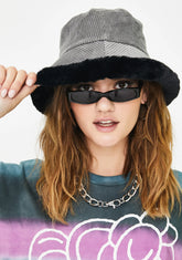 Smokin' Doll Baby Corduroy Bucket Hat