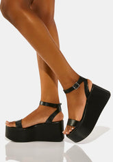 In Plain Sight Platform Sandals