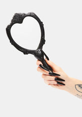 Cute But Creepy Hand Mirror