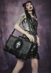 Infernal Blessing Gothic Satchel Bag