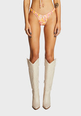 Retro Y Thong Bikini Bottom - Bahama Rama