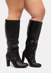 Wide Calf Take It In Stride Knee High Boots
