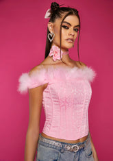 Turnout For What Jacquard Bustier