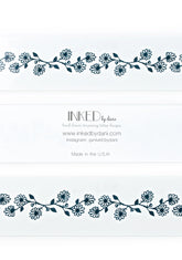 The Floral Choker Temporary Tattoo Set