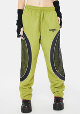 X Pleasures Darton Reflective Track Pants
