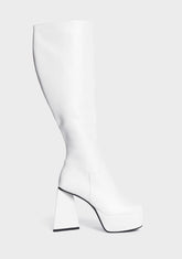 Unfriendly Knee High Boots