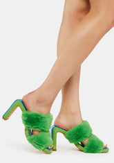 Arlet Faux Fur Heels