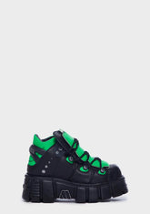 Green M-106-C131 Ankle Boots