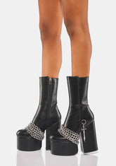 Awkward Love Platform Boots
